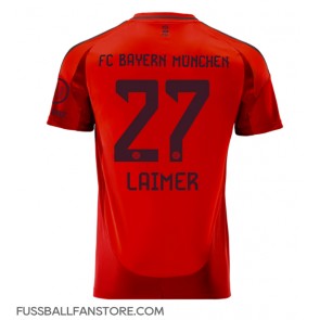 Bayern Munich Konrad Laimer #27 Replik Heimtrikot 2024-25 Kurzarm